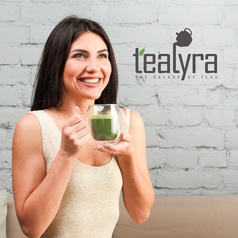 Tealyra Samurai Ceremonial Grade Japanese Matcha Green Tea, 3.50 oz, Kyoto, Japan