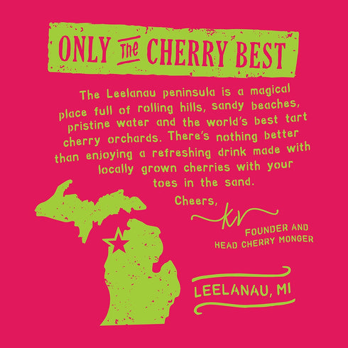 Leelanau 16 oz (Pack 12) Cherry Sweet Iced Tea, fl