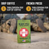 12oz Black Rifle Coffee Company Vintage Roast, Bag, Ground Coffee Medium Roast - Roasted Blend Made from Arabica Beans