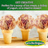 1.2 Oz (Pack 1) Lets Do Organic Ice Cream Cones - Sugar Cones for Ice Cream, Mini Ice Cream Cones, Ice Cream Cups