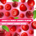 1 Pack Cherry Sours Candy - Pound - Old Fashioned Cherry Sour Balls for Parties and Everyday Treats - Red Chewy Candy