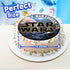 7.5 Inch Edible Cake Toppers – Galactic Space and Friends Adventure Themed Birthday Party Decorations Collection