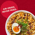 (24 Packs) 11g A-Sha Squiggly Noodle with Chili Crisp Drizzle and Rich Soy Sauce | of Protein | Premium Air Dried Never