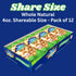 4 (Pack 12) Blue Diamond Almonds, Raw Whole Natural, Ounce