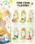 Visit the Store -16.9 oz, 500mL, 15 Pack Tea PI Iced Tea Peach Oolong Tea Sweet Iced Fruit Tea Bottles, Real Juice, fl