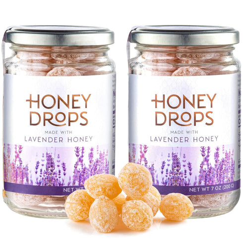 Gourmanity Honey Drops Made with Lavender Honey, Fruity and Floral Touch Carefully