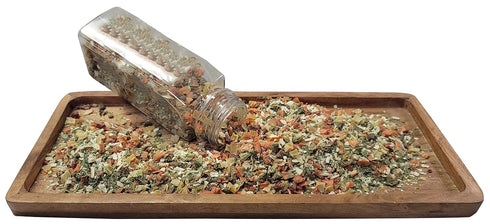 10 oz Vegetable Soup Blend Dried Dehydrated Vegetable Flakes Reclosable Bottle To Make Ramen Noodle Soup