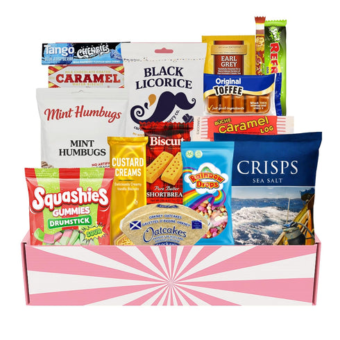 LECSA SPECIALTY SNACKS British Snack Care Package - Variety Pack of Treats from UK -