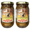 Cajun Chef Spicy Green Tomato Pickles 16oz (Pack of 2) - Tangy and Delicious