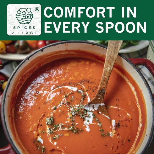 16 oz, Spices Village Tomato Soup Mix, Gluten Free Ramen Base, MSG FreeTomato Soup Base Powder, Kosher