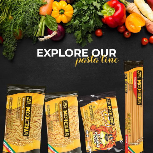 Elbow 7 oz (Pack 2) LA MODERNA, Codos Pasta, | Enriched Durum Wheat Semolina | Kosher, Non-GMO, Iron