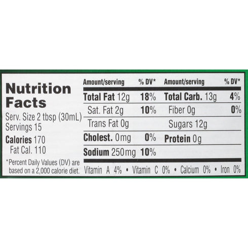 Wish-Bone 15 oz. Western Original Sweet and Smooth French Salad Dressing, fl.