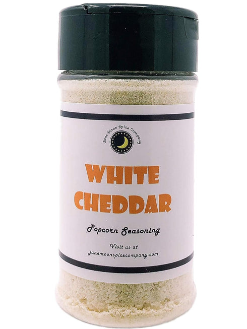 Popcorn Seasoning Variety 2 Pack British Sea Salt & Vinegar White Cheddar Fat Free Crafted in Small Batches