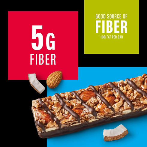 3g 24 Count KIND Healthy Snacks Bars, Dark Chocolate Almond Coconut, Gluten Free, High Fiber Snacks, Protein