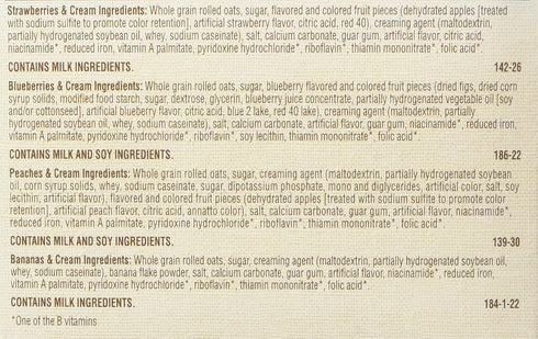 Pack, 8-Count (Pack 4) Quaker Instant Oatmeal Fruit & Cream, Variety Boxes