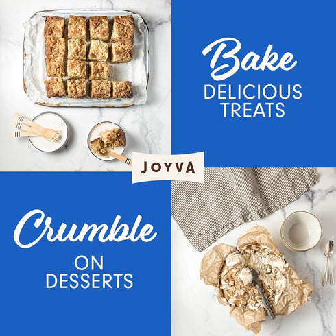 8oz Pack 2 Joyva Halvah Original, of | A Delicious Sesame Treat | Dairy Free, Gluten-Free & Kosher Parve | Handcrafted