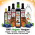 16.9 oz (Pack 2) De La Rosa Organic Balsamic Vinegar, Kosher for Passover, Vegan & Gluten Free, Balsamic Vinegar