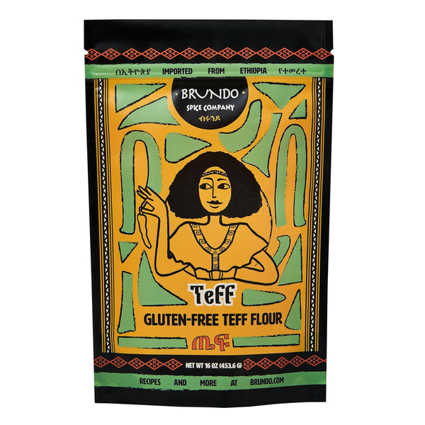 Brundo Ethiopian Spice Company | Gluten Free Teff Flour | Hand Picked