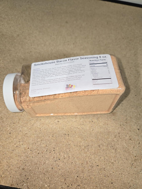 (8oz) Jellybean Foods Gabby's Smoked Flavored Bacon Seasoning