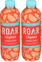 Roar Organic Georgia Peach Naturally Flavored Vitamin Enhanced Beverage 18 oz (Pack