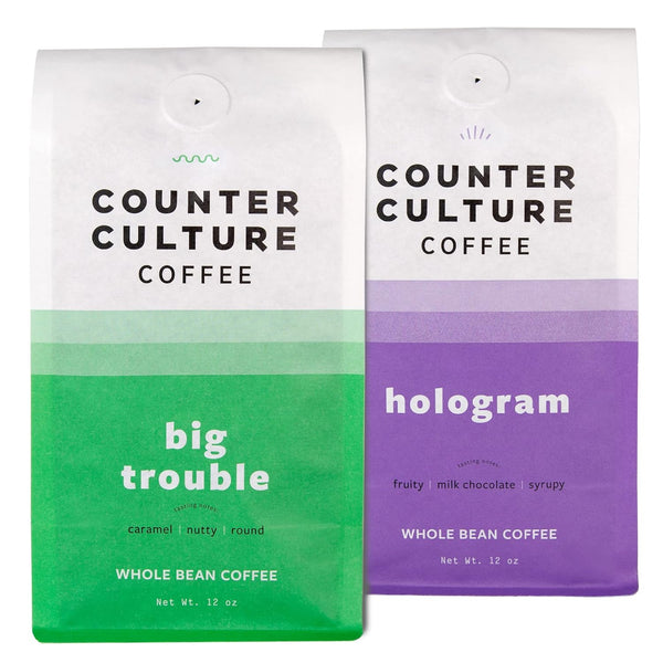 Counter Culture Coffee - Whole Bean Coffee - Multi-Pack - One 12oz