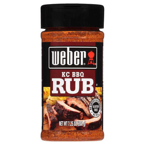 Weber KC BBQ Rub, 7.25 Ounce Shaker
