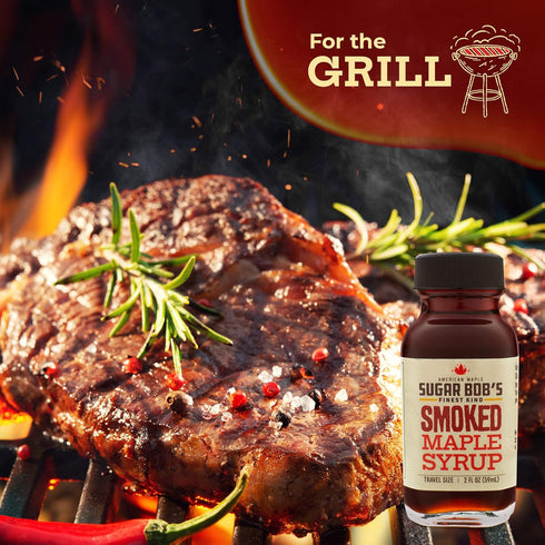 Sugar Bob's Finest Kind Smoked Maple Syrup - Travel Size, 2 oz