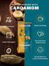 100% 12oz) Conecto Cardamom Coffee: Natural and Artisanal, Guatemalan Arabica Ground Coffee Flavored with Clay Pot