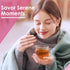 UBEEKOO 30 Hormone Balance Tea for Women, Organic Herbal Tea with Red Raspberry Leaf, Tulsi, Spearmint, Nettle for PMS