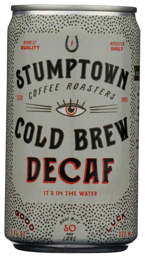 7.5 STUMPTOWN COFFEE ROASTERS Decaf Cold Brew Can, FZ