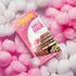 5.29 Oz, Fiorella Dubai Angel Hair Chocolate Bar Pink & White Cotton Candy, Luxurious Milk Chocolate with a Heavenly