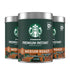 Starbucks Premium Instant Coffee, Medium Roast Coffee, Arabica Beans, Three 3.17 oz