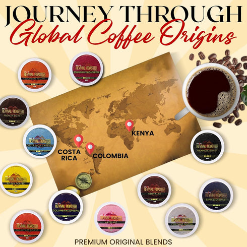 Pack 96 Count, 12 2.0 InfuSio Coffee Pods Variety Crafted Medium & Dark Roast Blends and Artisan-Inspired Flavors Like