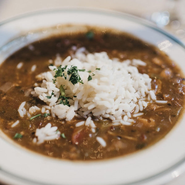 Louisiana Crawfish Co Chicken & Sausage Gumbo, 5 lbs. Frozen, Precooked Spicy Cajun Family Meal