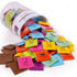 Chocolate Squares Individually Wrapped, Moodibars by Astor Chocolate, 120 Count Gourmet Belgian
