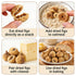 2LB 2x16oz/Bag Natural Sun-Dried Figs | No Added Sugar, Vegan|Good Source of Fiber| Dried Figs for Healthy Snacks