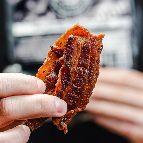 2 oz We The People Holsters - Applewood Smoke - Bacon Jerky - Bag