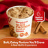 25g 7g 2.32-2.75oz 12-Pack Bootylicious | High-Protein Muffin | Protein, Net Carbs, Cup, (Cinnamon Bun)