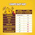 1oz (Pack 18) 3g 3g Hippeas Chile Limon Tortilla Chips of of Protein, of Fiber, Gluten Free, Dairy Free, Plant Protein