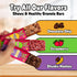Pack 15, Snakkidz Organic Chewy Granola Bars for Kids, Allergen-Free, Nut-Free, Gluten-Free, Low Sugar Snack Bars Made
