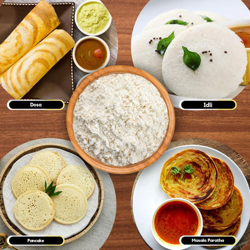 Packed 907 (Pack 1) Organic Zing White Rice Flour | Gluten-free White Rice Flour | Preservative-free and Chemical-free