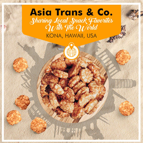 Shoyu Age Fried Arare Rice Crackers 6 Ounce - Perfect Snack, Sweet and Salty Flavor Profile