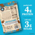 Healing Home Foods 7oz (1Pack) Almond Butter Chunk Protein Granola Cereal, Gluten Free, High Protein, Low Sugar Healthy