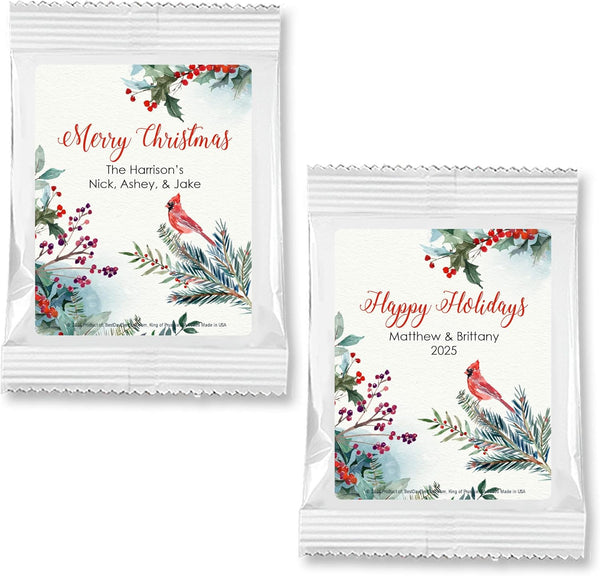 Best Day Ever Spot Christmas Hot Chocolate, Red Cardinal Hot Chocolate Bar, Personalized Cocoa Favors, Holiday