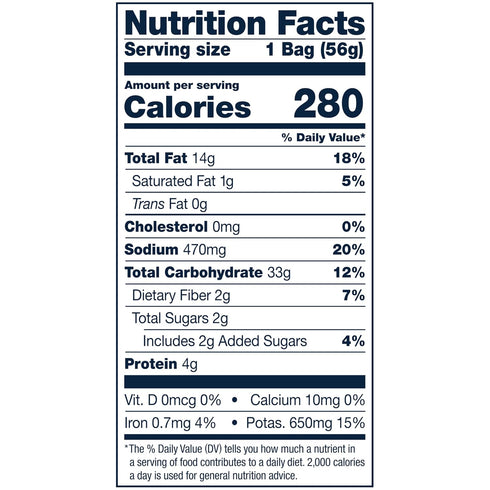 2 Oz (Pack 6) Cape Cod Sweet & Spicy Jalapeno Chips, Bag
