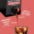 100% 1 (16 Java House Cold Brew Coffee on Tap Premium Arabica Dark Roast Smooth Espresso Flavor with Dark Chocolate