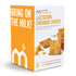 6 Count Munchkin Milkmakers Lactation Cheddar Crisps for Breastfeeding Moms with Oats and Flax