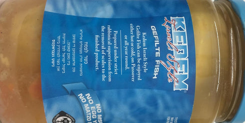 kedem Fish Gelfilte Israeli Styl