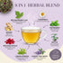 Hormone Balance for Women Tea with Red Raspberry Leaf, Chamomile, Peppermint, Nettle & Chaste Tree Berry Organic Herbal