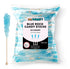 Light Blue Rock Candy Sticks Cotton Candy Sugar Flavor, 24 Pack Bulk